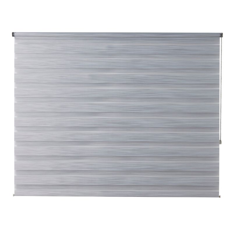 Roleta dzień/noc Colours Kala 176,5 x 180 cm szara