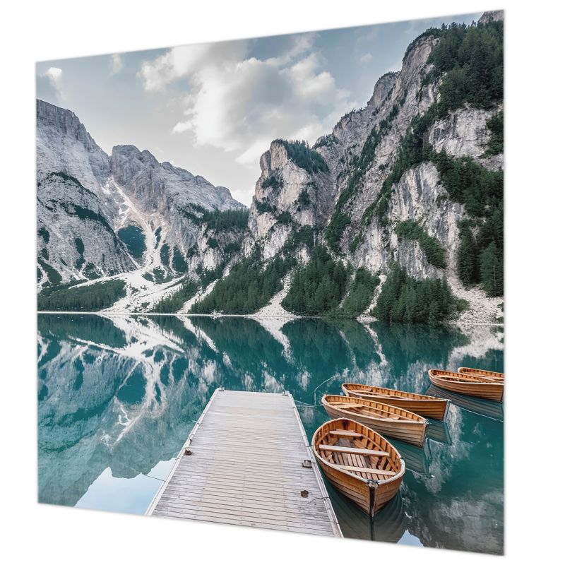 Elegancka Tapeta Na Ścianę Tulup 250x250 cm Górska Panorama Do Salonu, Do Biura, Do Sypialni 1 szt.