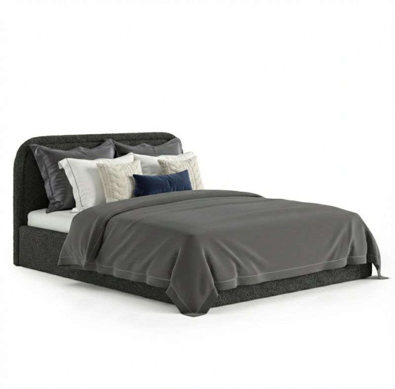 Łóżko Tapicerowane MAJESTY 180x200 Stelaż Pojemnik Na Pościel Abriamo 08 1 szt.