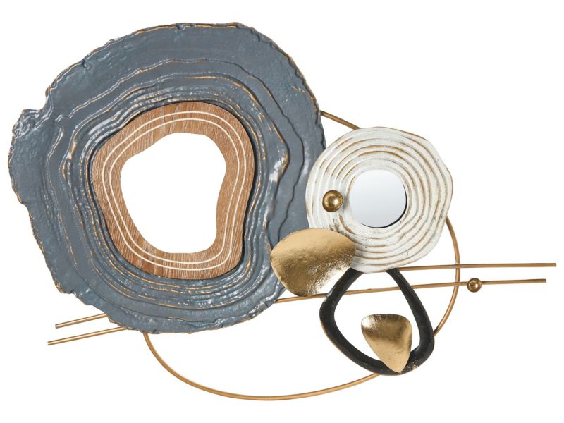 Dekoracja ścienna Neptunium Metal 62 cm Kolorowy 1 szt.