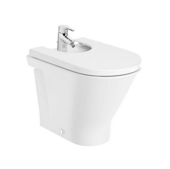 Bidet stojący ROCA GAP ROUND montaż do posadzki zestaw montażowy, biały 1szt.
