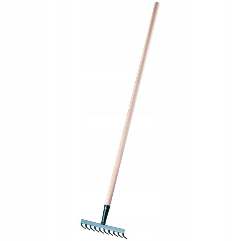 Grabie KADAX Do Trawy Liści Drewniany Trzonek 10-Zębne 1szt.