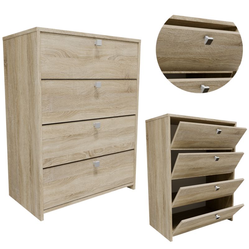 Szafka na buty Matkam RUB460 regał dąb sonoma 1 szt.