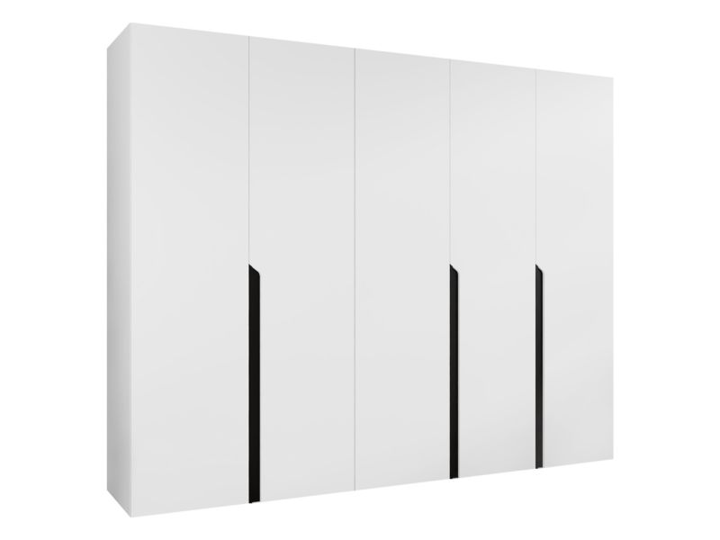 Szafa MIRJAN 24 Mila 1 250 biały / czarny 1 szt.