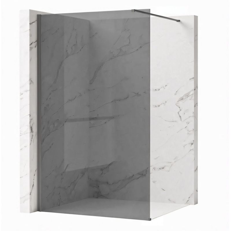 Ścianka Prysznicowa Rea Flexi Grey 130 Tytan 130x195cm 1szt