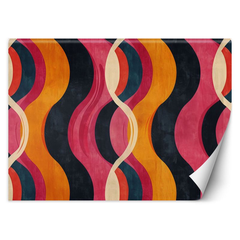 Fototapeta Feeby Fale Abstrakcja Retro 250x175 1 szt