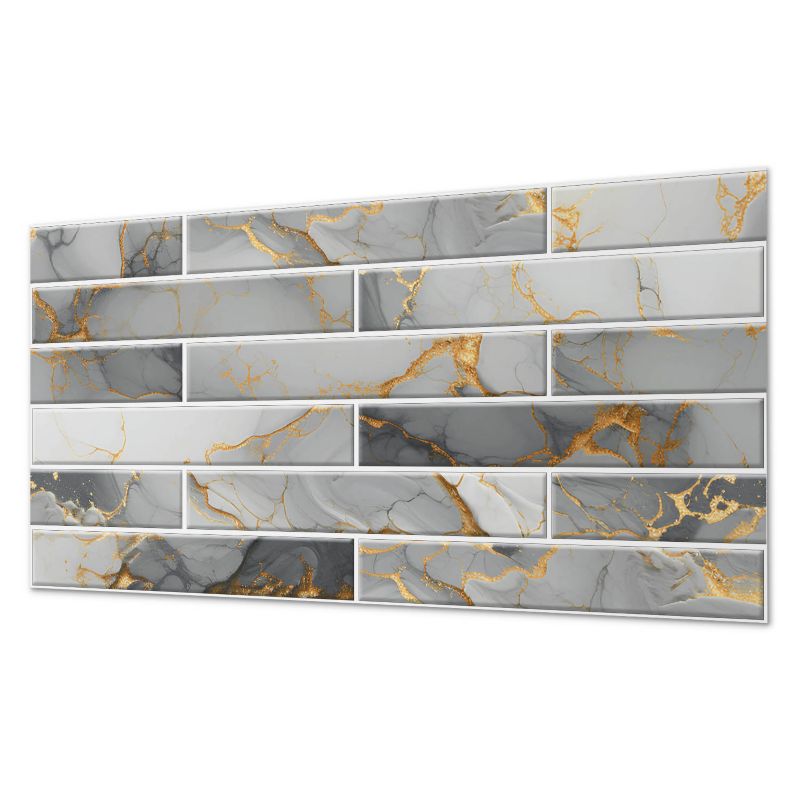 Komplet Kafelków Samoprzylepnych ArtPrintCave 60x30 cm Elegancki wzór z marmuru 6 szt.