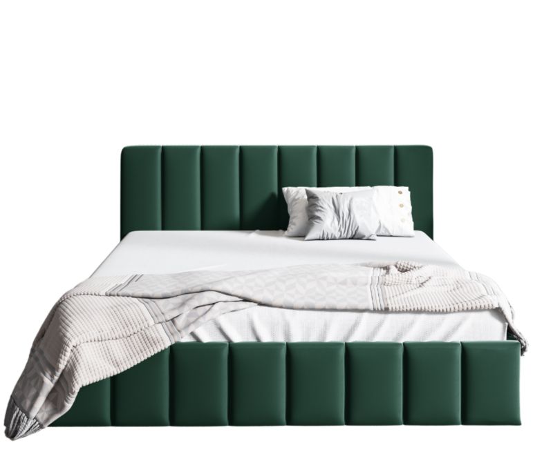 Łóżko SOFELLO NINA 140x200 POJEMNIK+METALOWY STELAŻ riviera38 1szt.