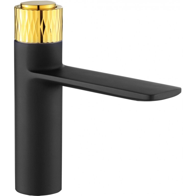 Bateria umywalkowa Mexen Zero+ czarna/złota 16,7 cm 1 szt.