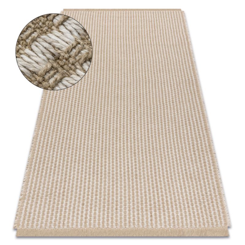 Dywan Jute RugsX 140x190 cm krem D1473 1 szt.