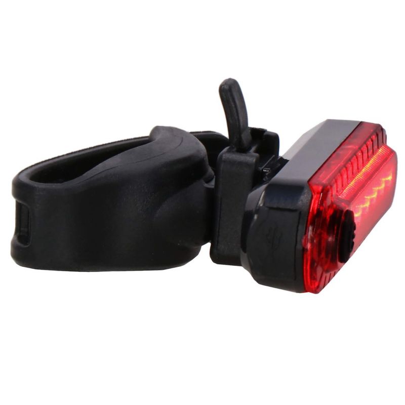 Lampki rowerowe Springos na przód i tył uniwersalne ładowane USB 2 szt.