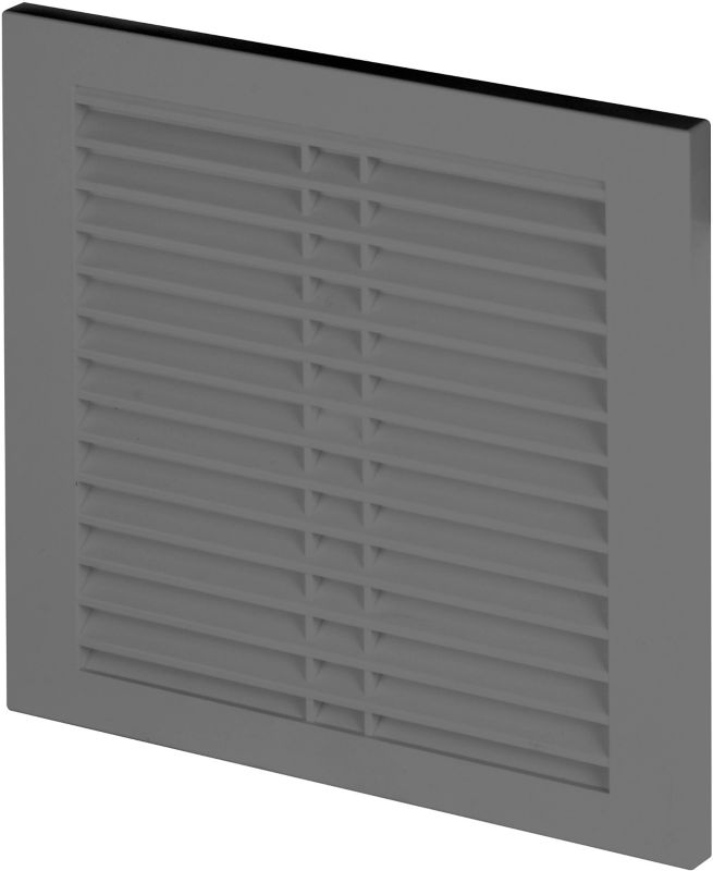Kratka wentylacyjna Velite 14 x 14 cm fi 125 mm grafitowa