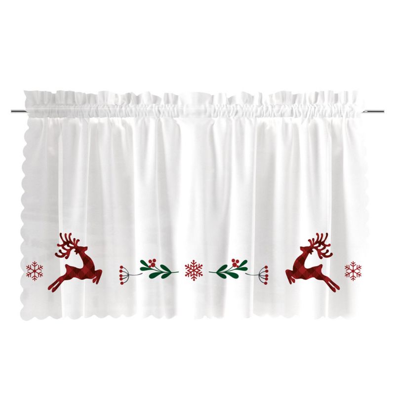 Zazdrostka Jelonki Krata Markizeta Mikrofibra Biała 100X40 Cm 1 Szt.