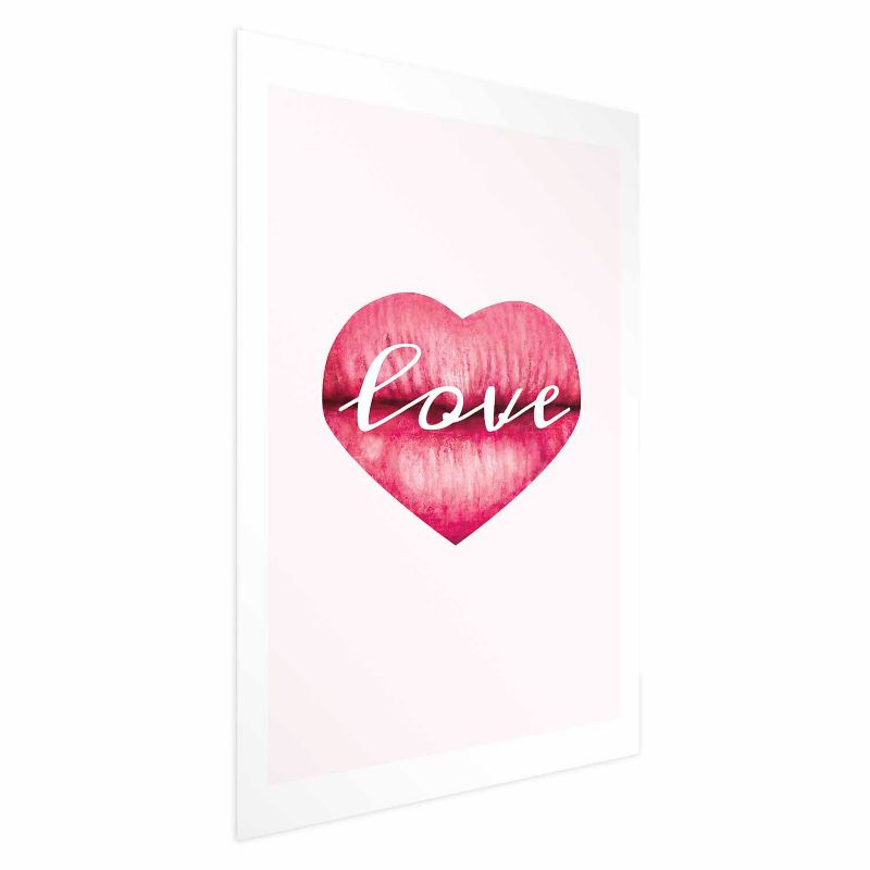 Plakat Artgeist Miłosne usta 21x30 cm bez ramy 1 szt