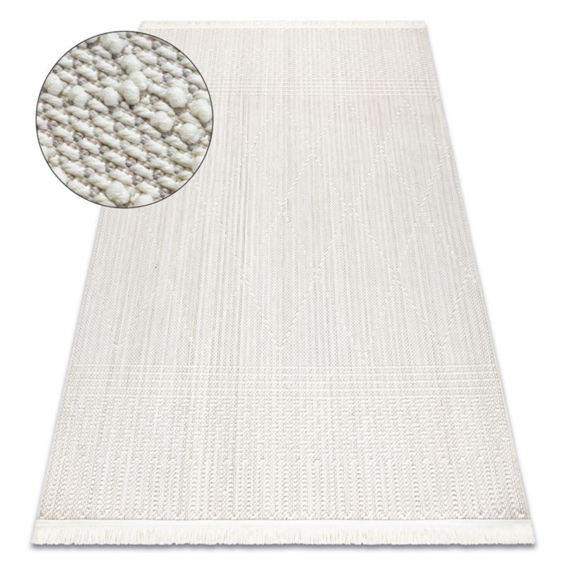 Dywan Nano RugsX 200x290 cm biały E308 1 szt.