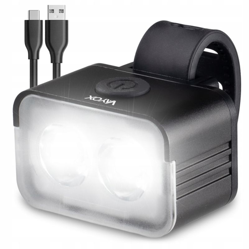 Lampka rowerowa przednia Vayox VA0153 USB-C 300lm 1 szt.