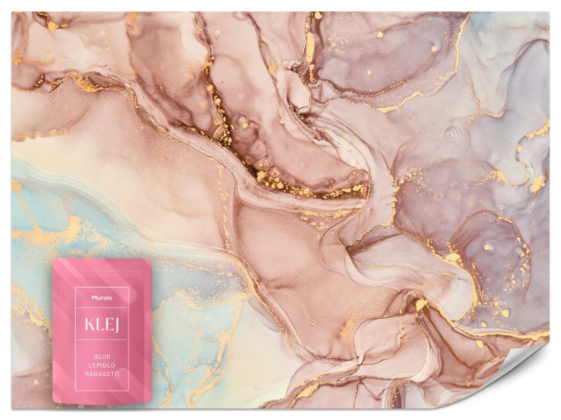 Fototapeta Muralo Różowy Marmur 500x350 cm 1szt.