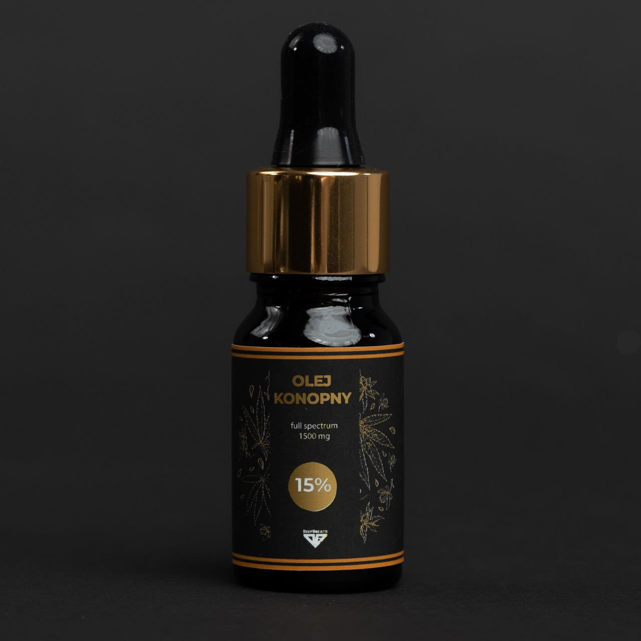 Olej Konopny Full Spectrum 15% CBD 10ml - Deep Breath