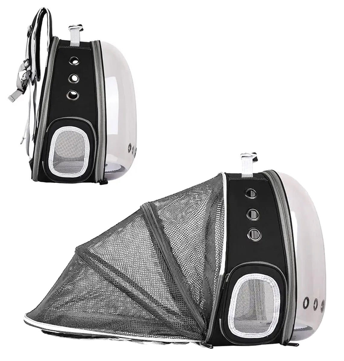 Transporter dla kota psa plecak AG942A szary - Henryx24