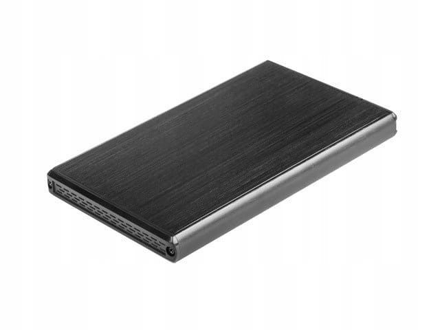 NATEC Obudowa USB 2.0 2,5" HDD RHINO Z11384 aluminium czarna slim - Henryx24