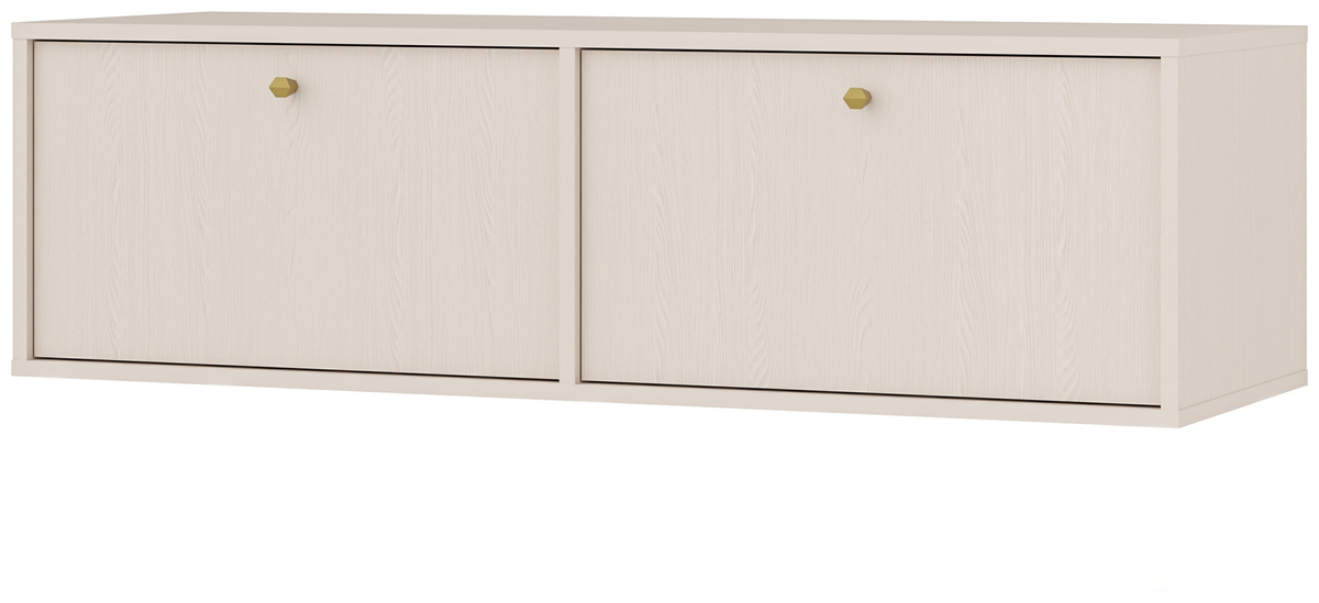 Wisząca dwudrzwiowa szafka pod telewizor 120 cm TOKEN