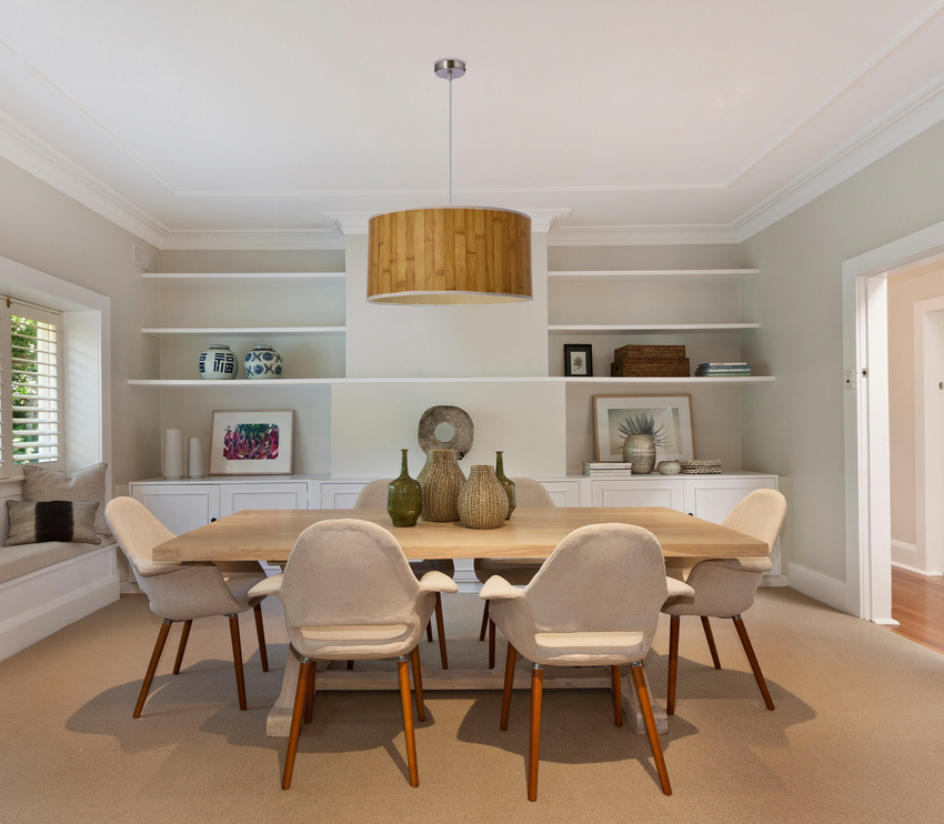 Brązowa lampa wisząca sufitowa 1-punktowa do salonu TIMBER sosna