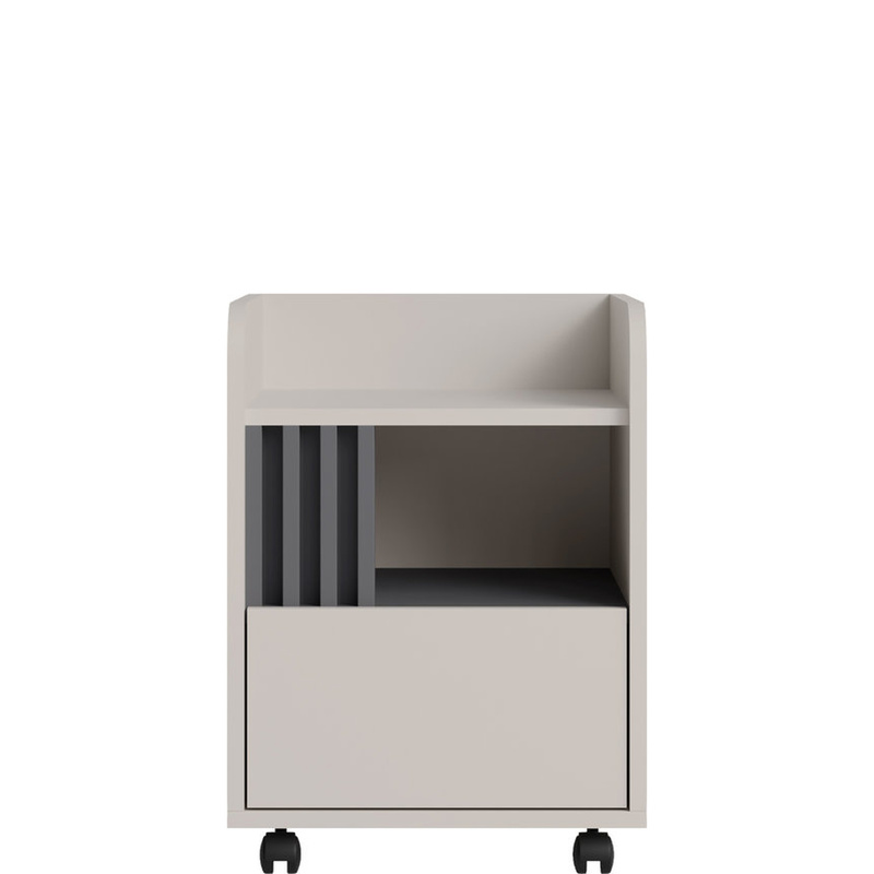 Kontenerek biurowy 40 cm z szufladą kaszmir AGRA