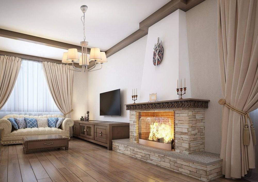 Biały żyrandol lampa wisząca 5xE14 do salonu YORK skandynawski