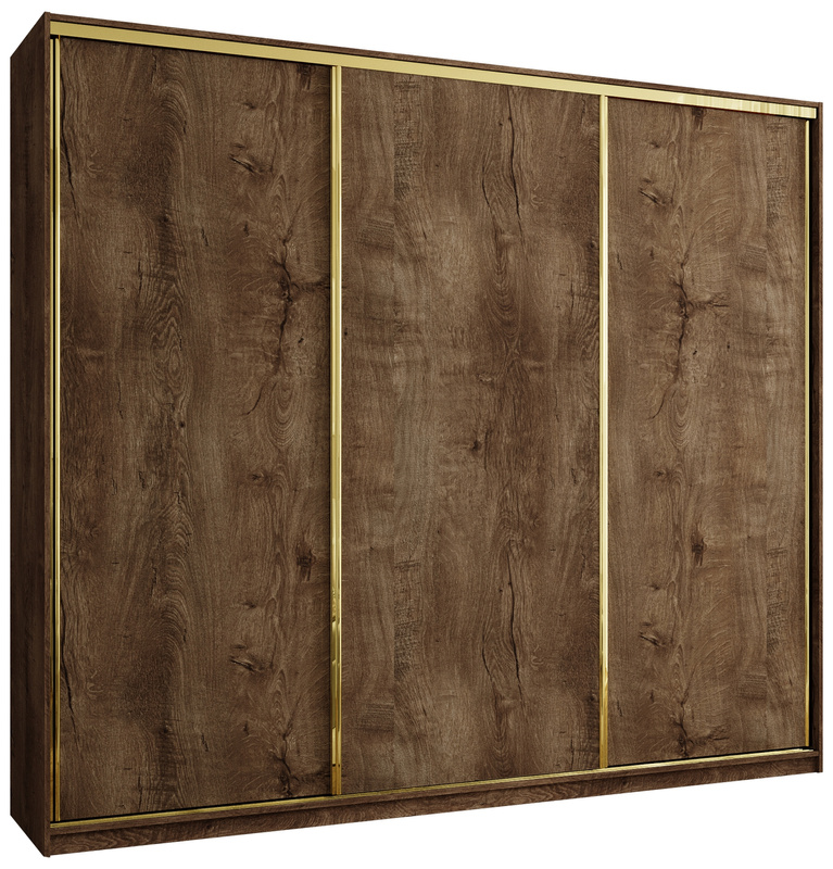 Szafa przesuwna 280 cm GOLD NEW MAX lefkas