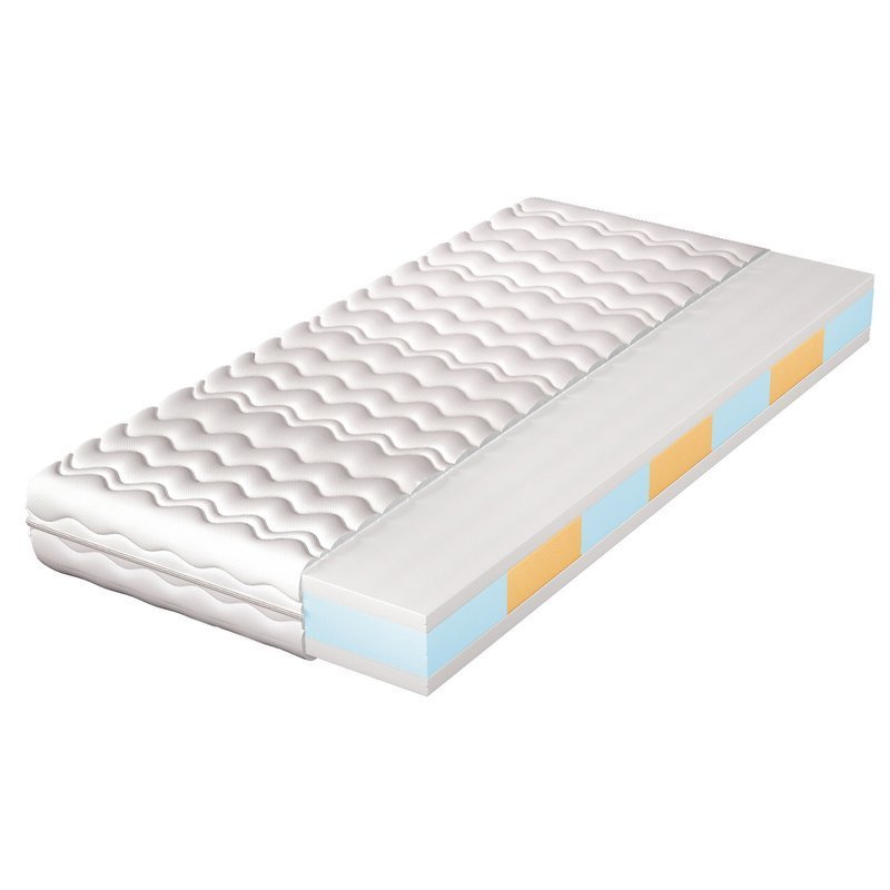 Materac piankowy 80x200 siedem stref twardości APACHE