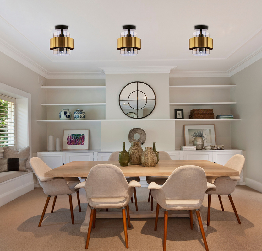 Czarna lampa wisząca sufitowa z regulacją wysokości dymione szkło