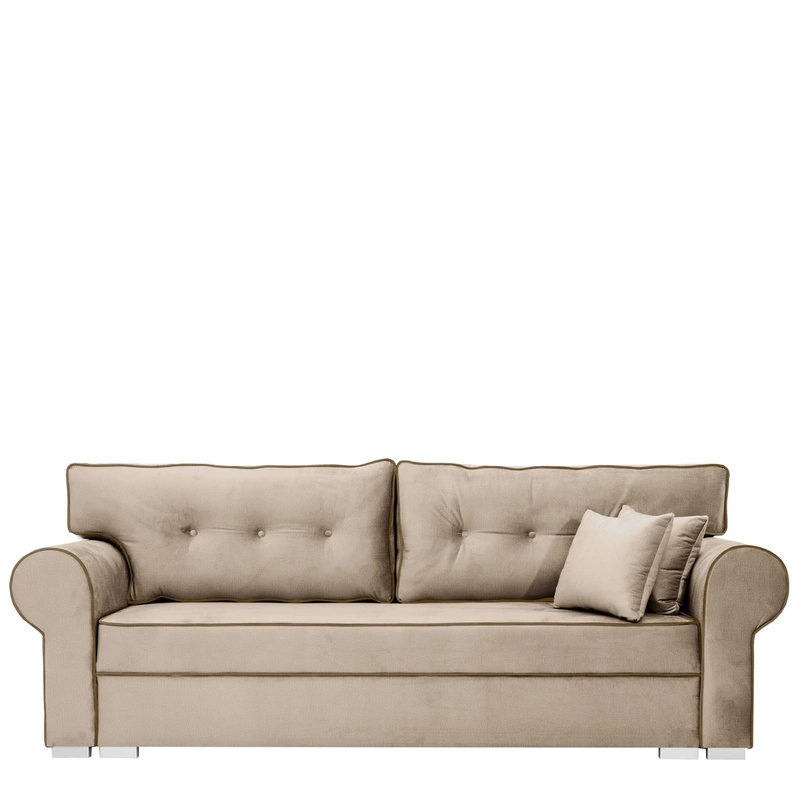 Trzyosobowa sofa w stylu glamour SUSAN