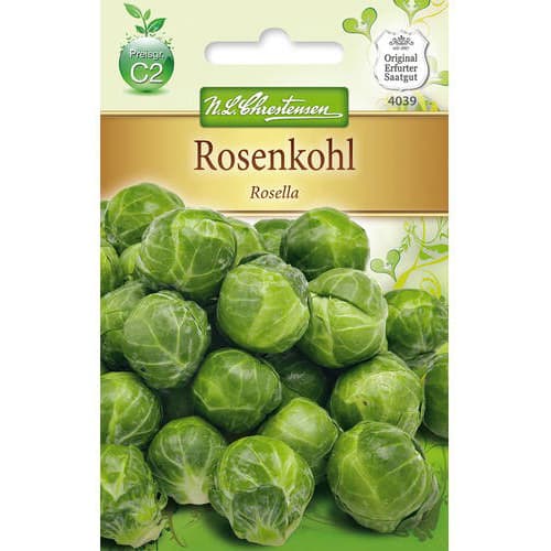 1 szt, Kapusta brukselska Rosella - Nasiona: Ilość w opakowaniu: 320 szt.