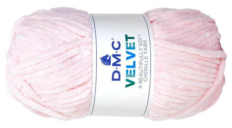 włóczka DMC VELVET 100gr. kol. 005 jasny róż