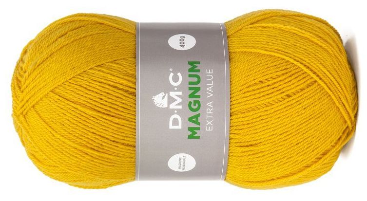 włóczka MAGNUM DMC kol. 768 / złoty 400gr