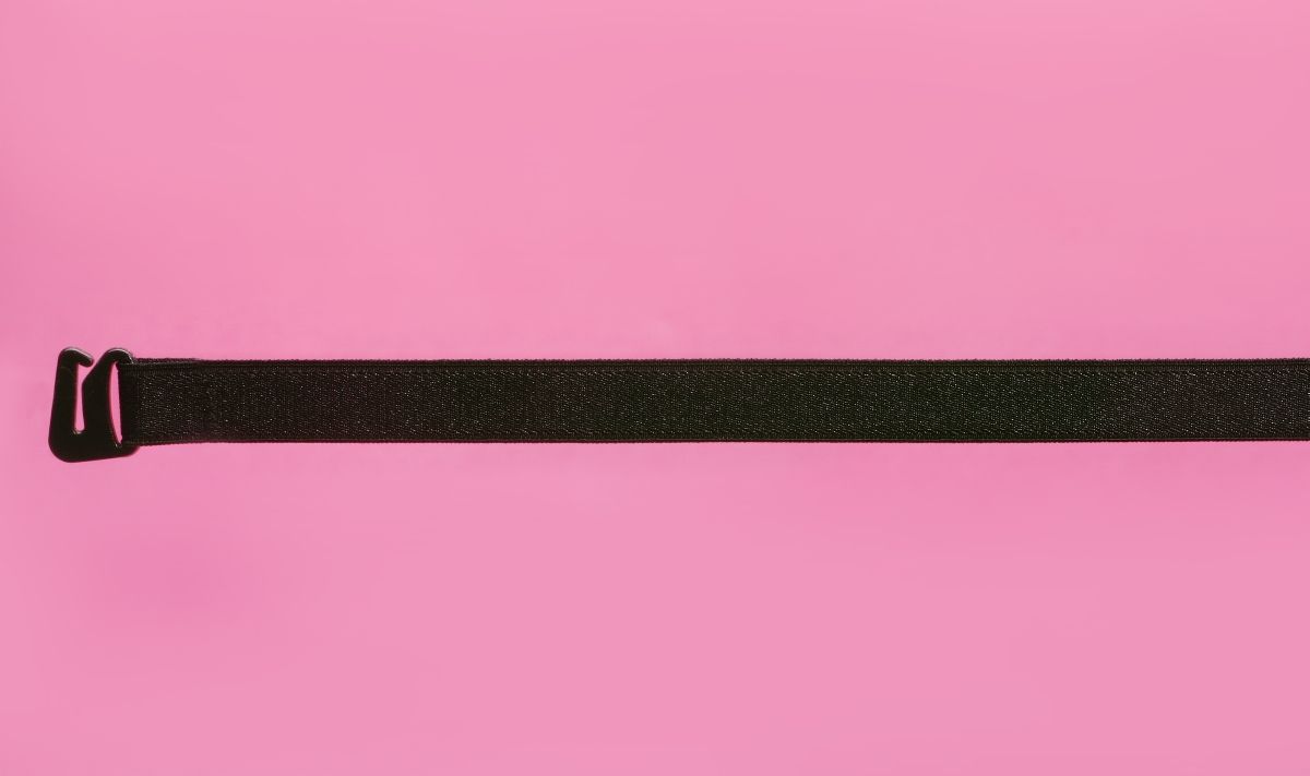 ramiączka materiałowe RB 301 czarne 18mm