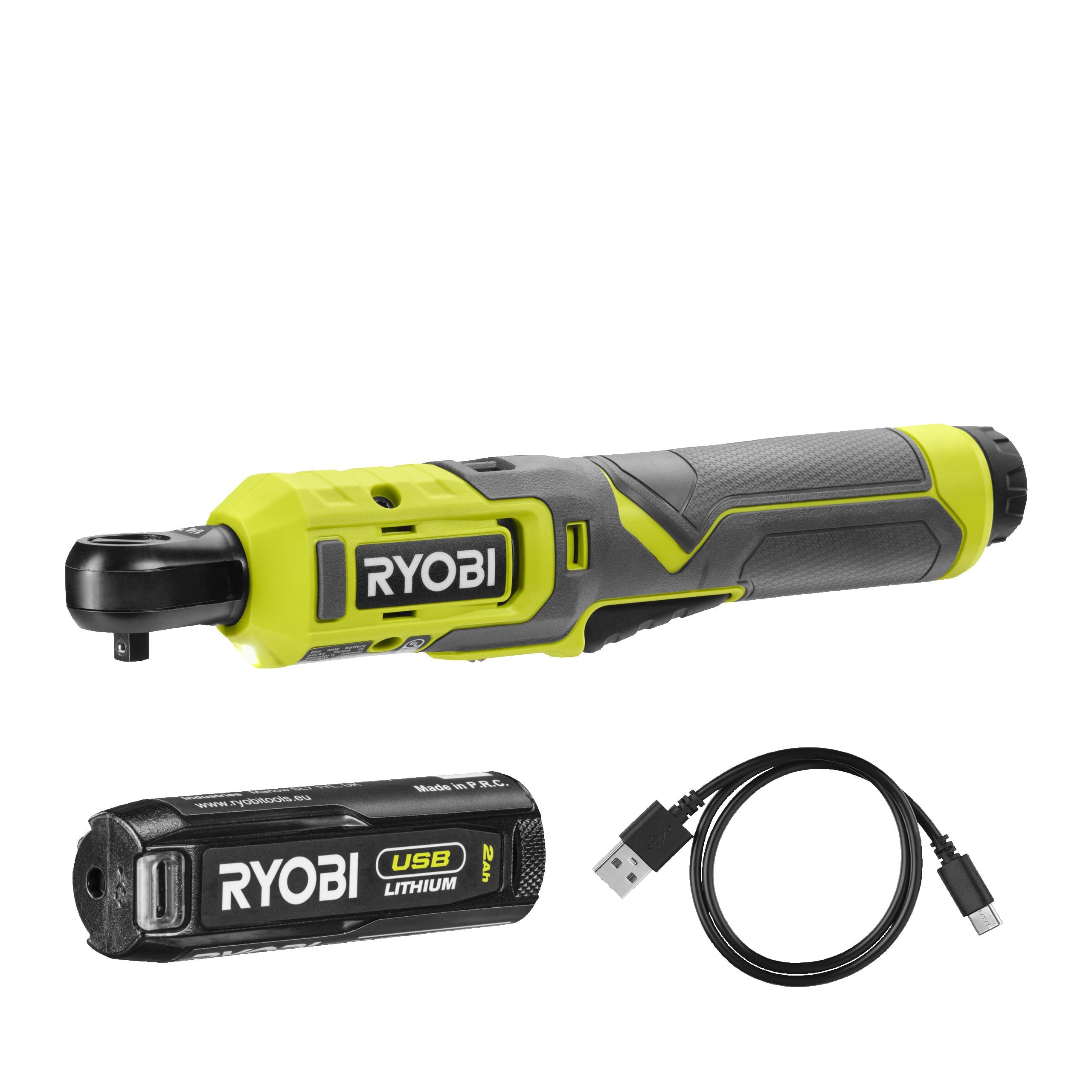 Grzechotka 4V USB Lithium z akumulatorem 2.0Ah i kablem do ładowania