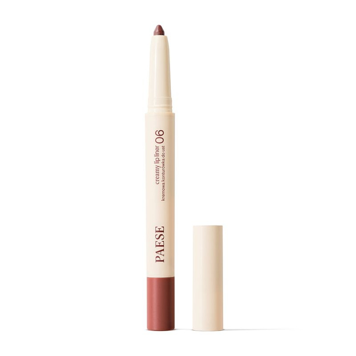 Paese Tasty Lips Kremowa konturówka do ust - 06 Crown Brown, 0,6 g