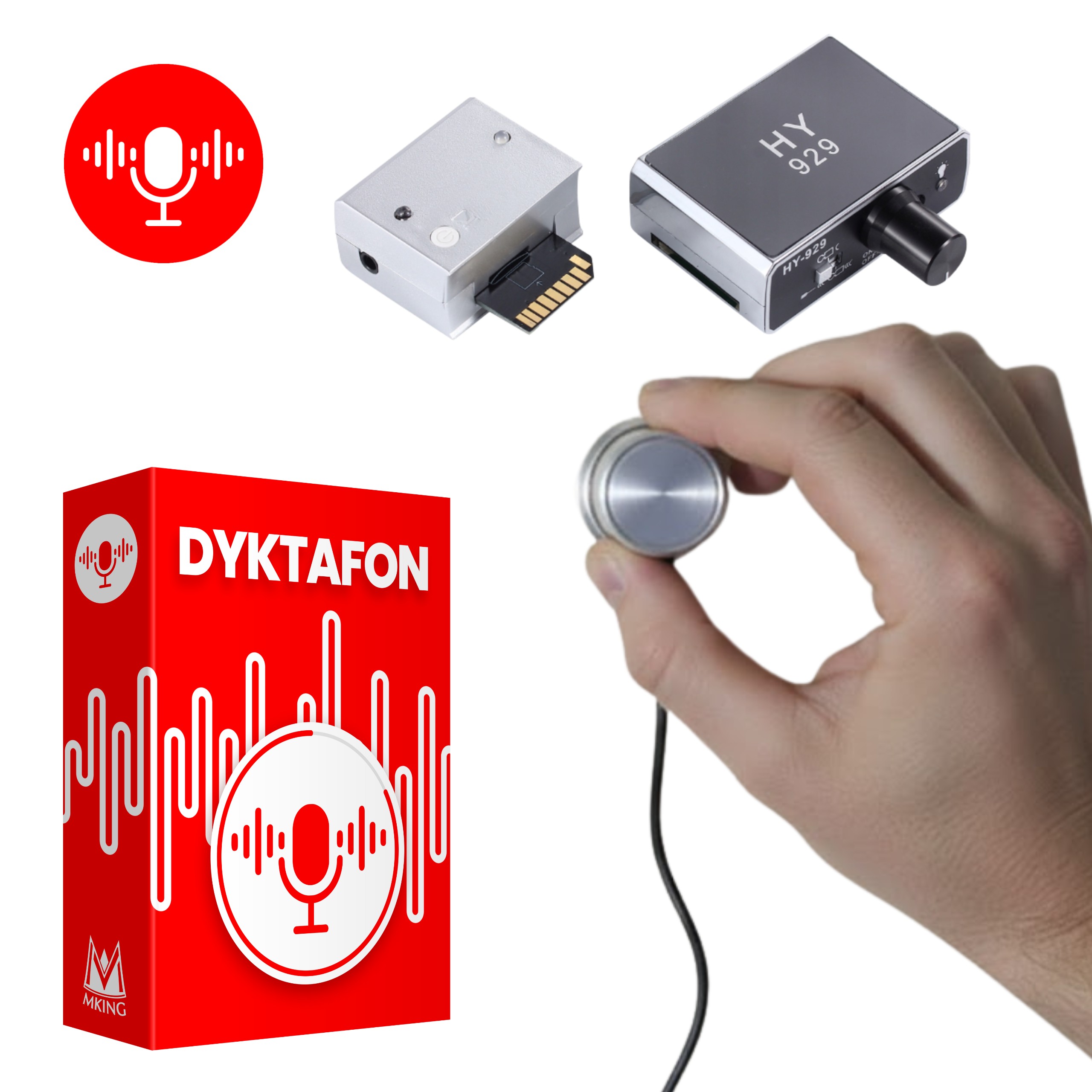 PODSŁUCH SEJSMICZNY NAGRYWANIE NA KARTĘ PAMIĘCI