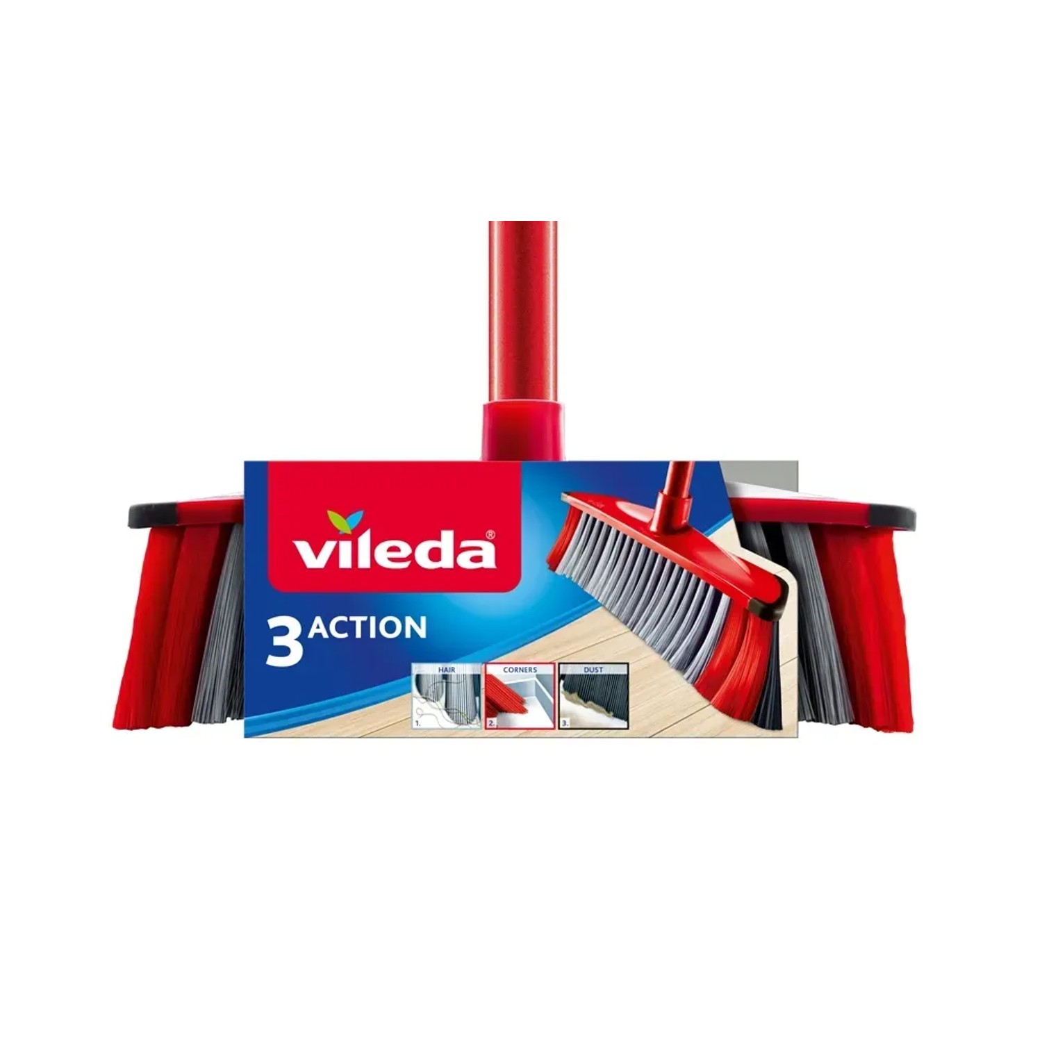 Vileda Szczotka do zamiatania 3-Action