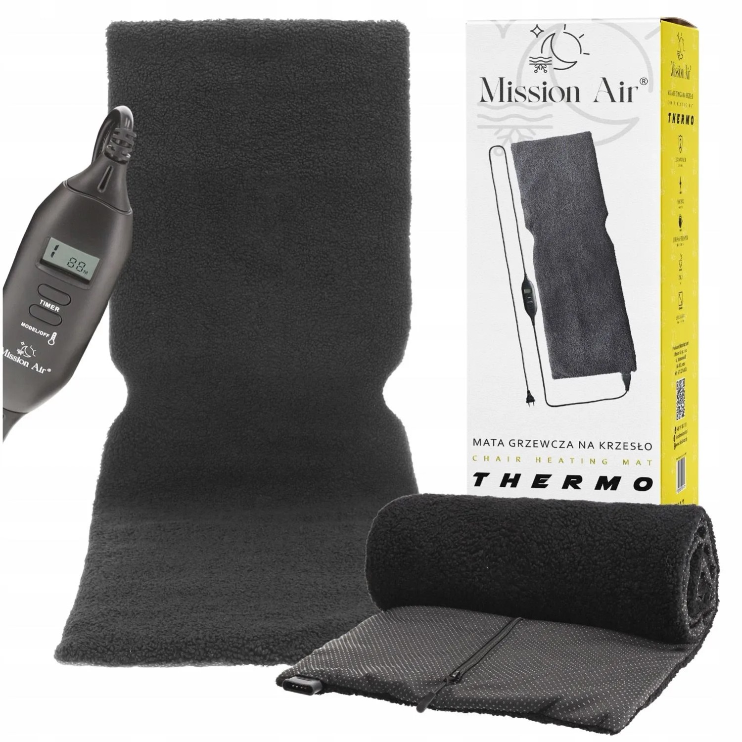 Mission Air Mata grzew na fotel 40 x 120 cm 100W