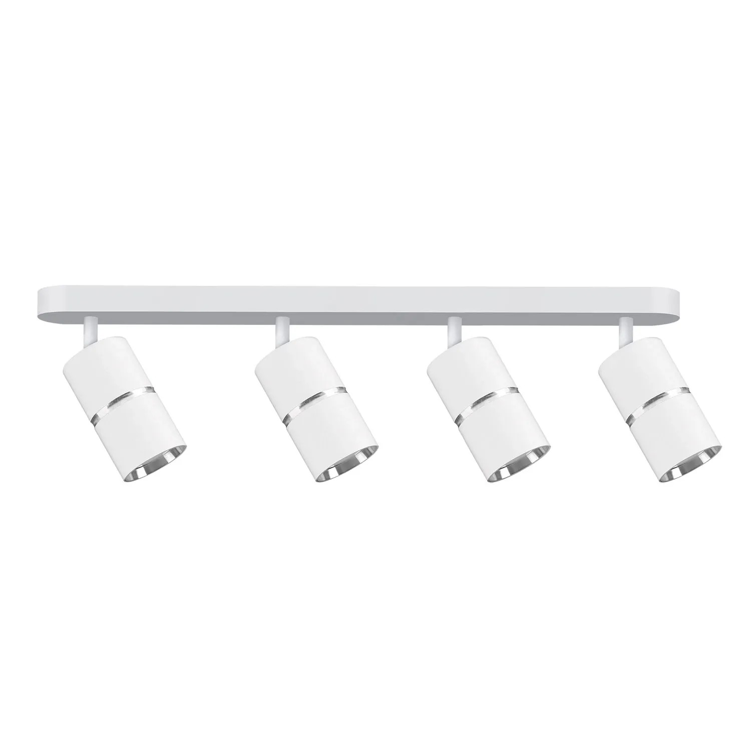 Goldlux Lampa ścienno-sufitowa BAMBOO 4xGU10 biała ruchoma