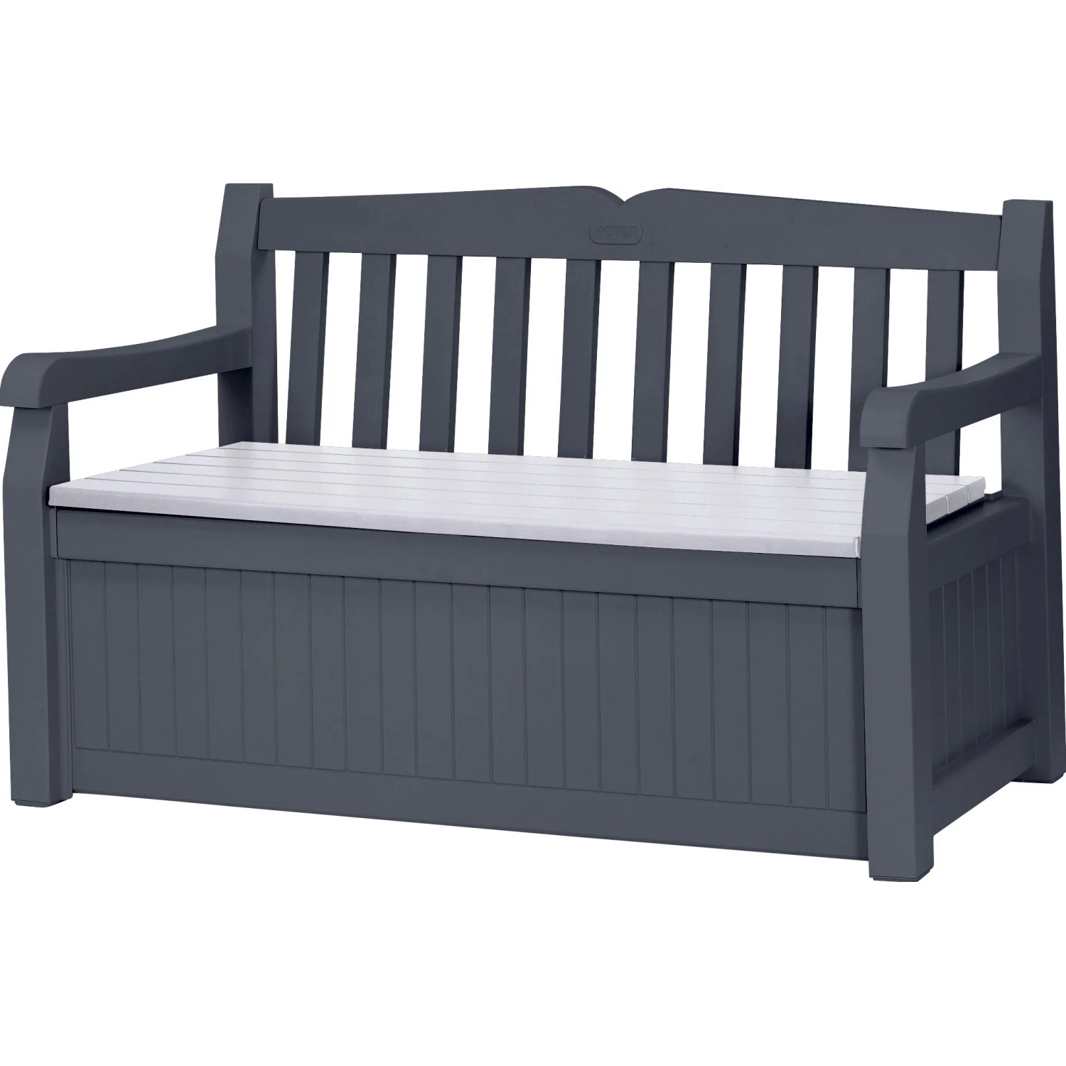 Ławka ogrodowa EDEN antracyt - 265 l