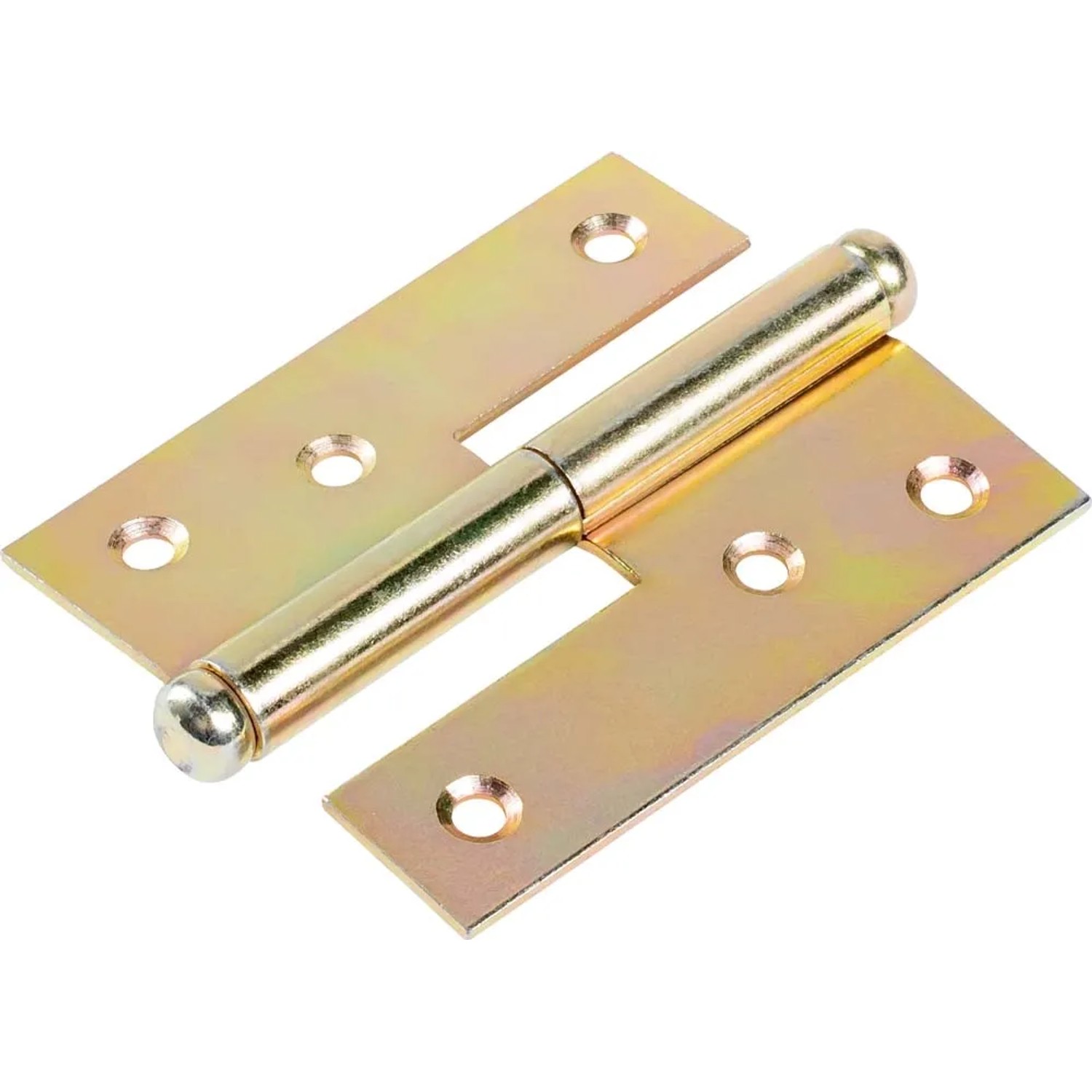 Zawias zdejmowany prawy 80 mm x 65 mm ocynkowany na żółto