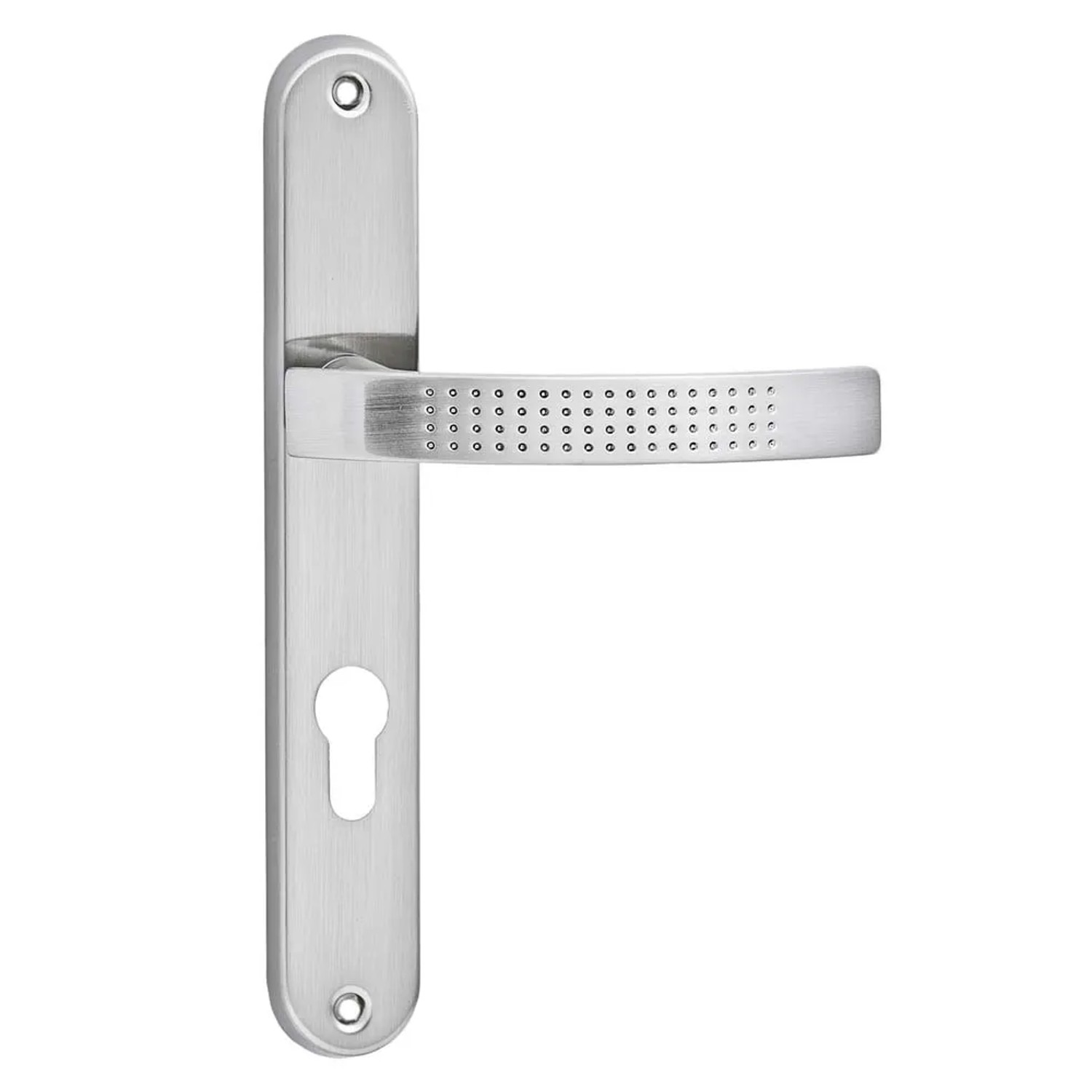 Metal-Bud Klamka z szyldem Astra nikiel szczotkowany