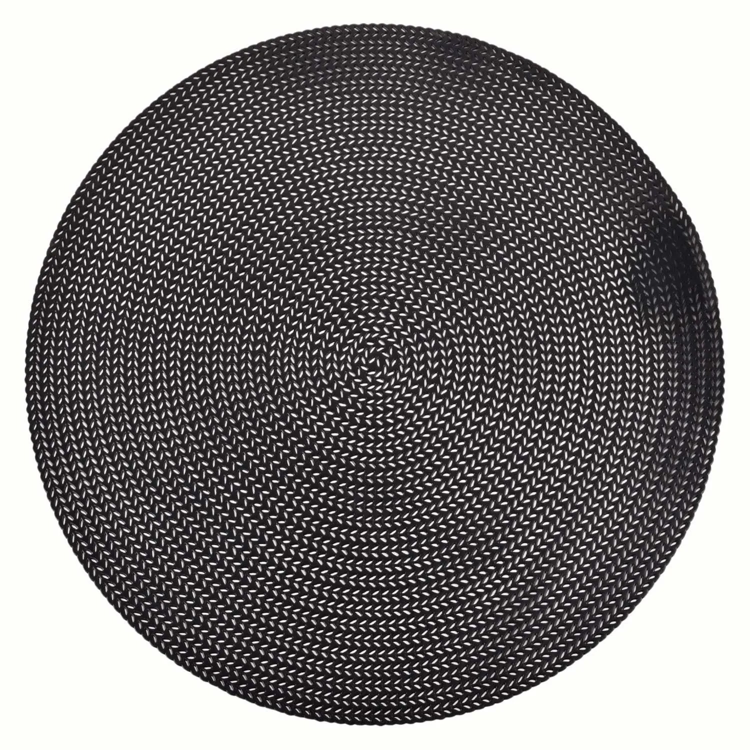 Tajemniczy Ogród Podkładka na stół śr. 38 cm czarna