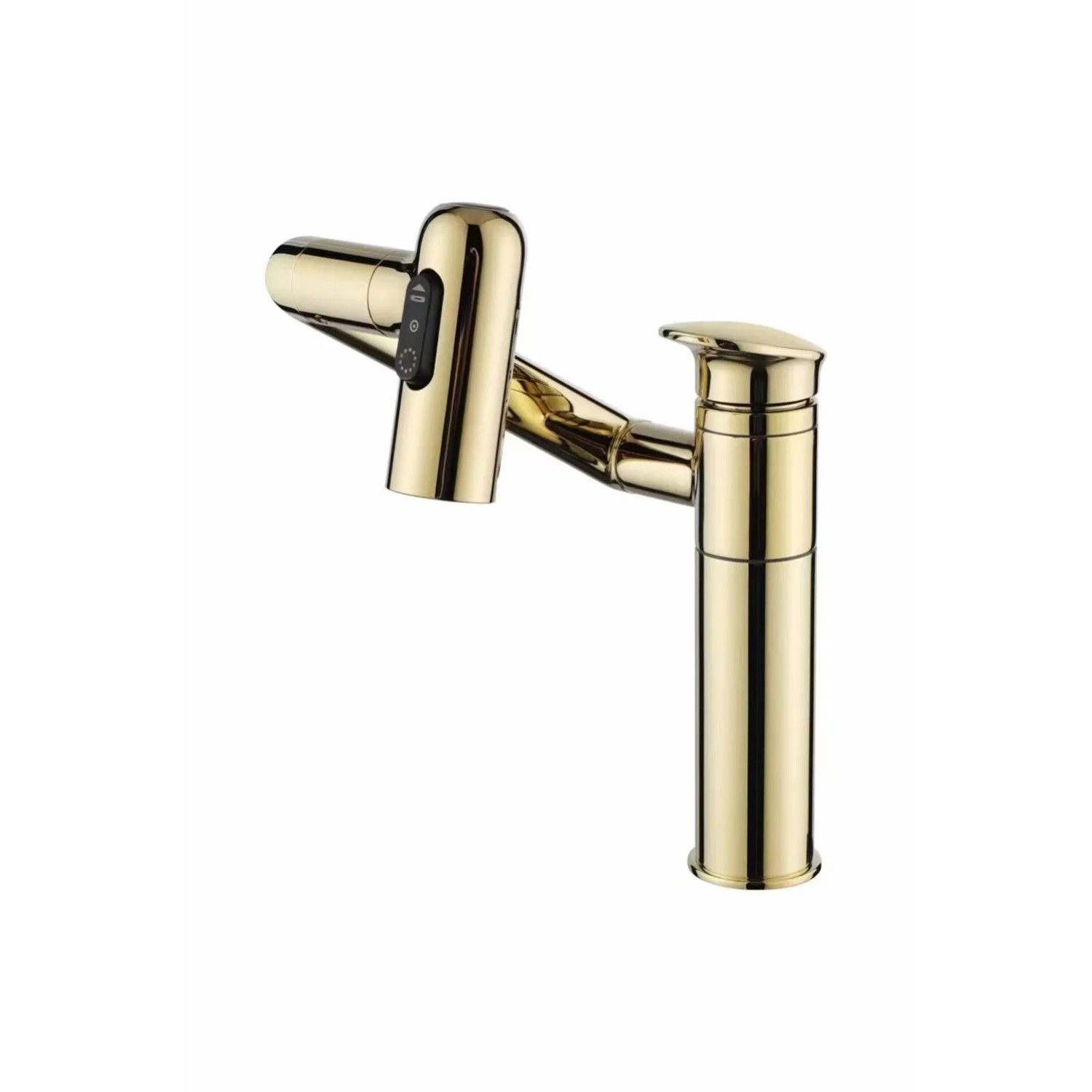 EVG Bateria umywalkowa kuchenna pionowa złota