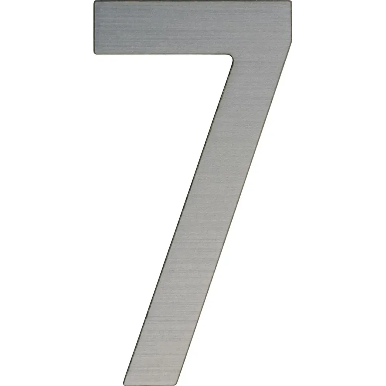 Metro Cyfra 7 50 mm kolor srebrny szczotkowany