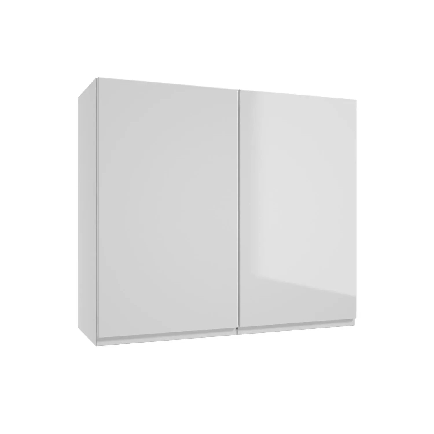 Defra Szafka kuchenna górna PARMA Biały Połysk 80 cm