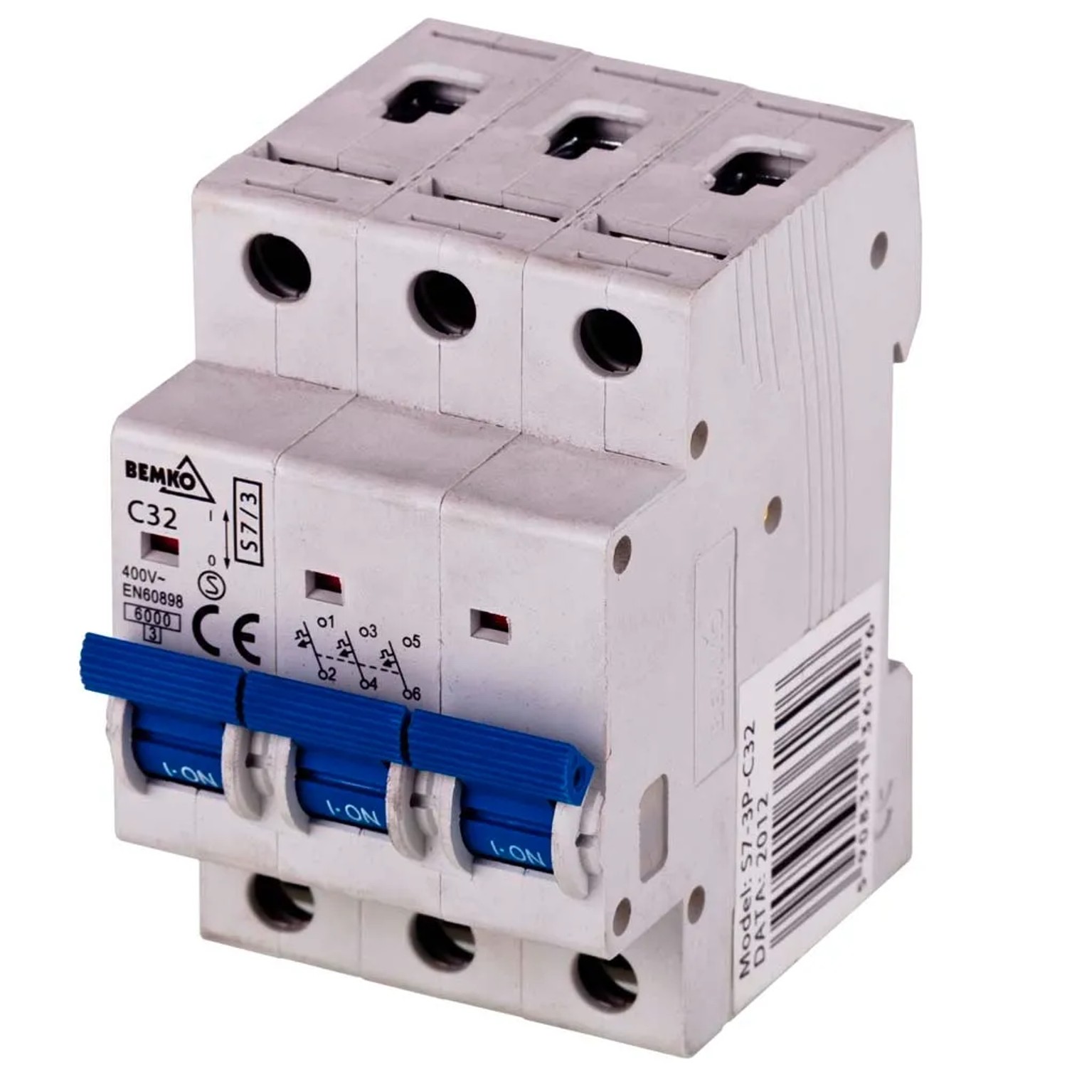 Bemko Wyłącznik nadprądowy S7-3P-C32 32 A